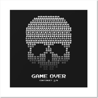 Game Over Posters and Art